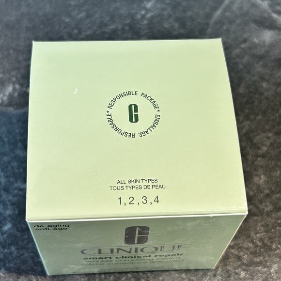 NEW Clinique Smart Clinical‎ Repair Wrinkle Correcting Cream 2.5 oz - Picture 7 of 8